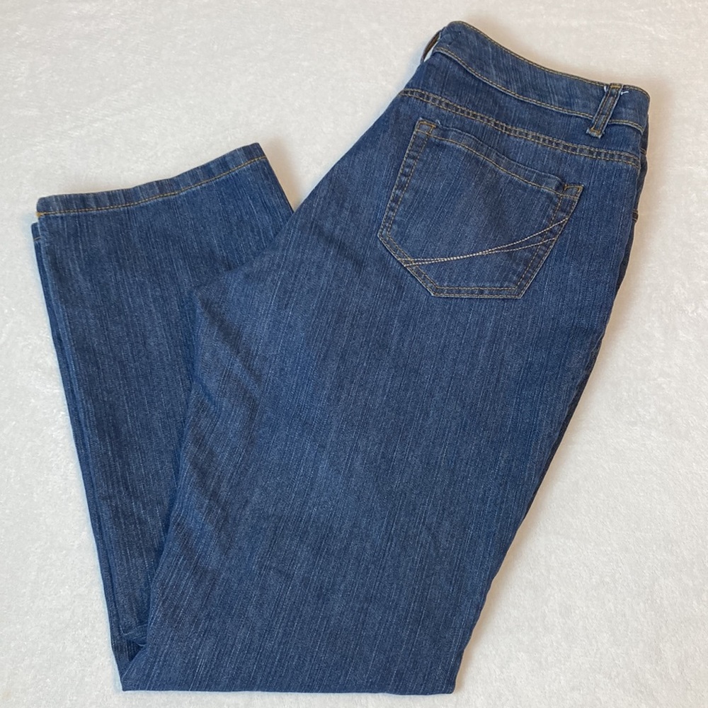 Emily B Womens Blue Jeans Straight Size 10
